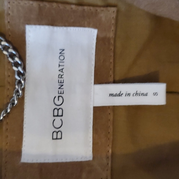 🥳HP🥳 Women's BCBG Leather Moto Jacket - Picture 2 of 4